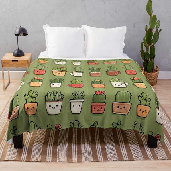 Item preview, Patrón de cactus suculento designed and sold by bapupa.