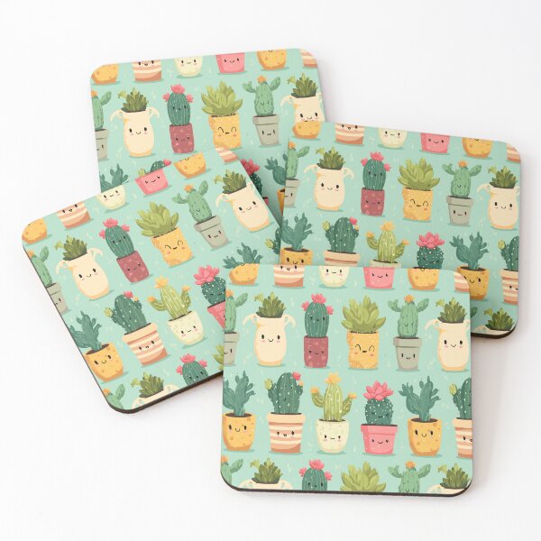 Item preview, Seamless Cactus Pattern designed and sold by bapupa.