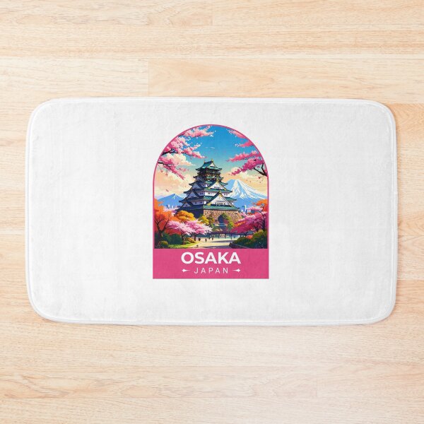 Item preview, Vintage Travel Japan Poster Sticker, designed and sold by TulipaGraphics.