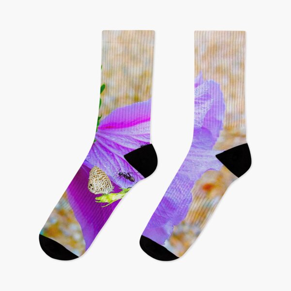 Item preview, Ants on  a Lavender Hibiscus RZ  8/21 designed and sold by Unlimited Imagination .