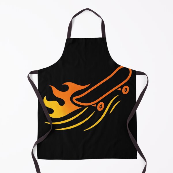 Item preview, Flaming Skate Trail designed and sold by Uglyandcute.