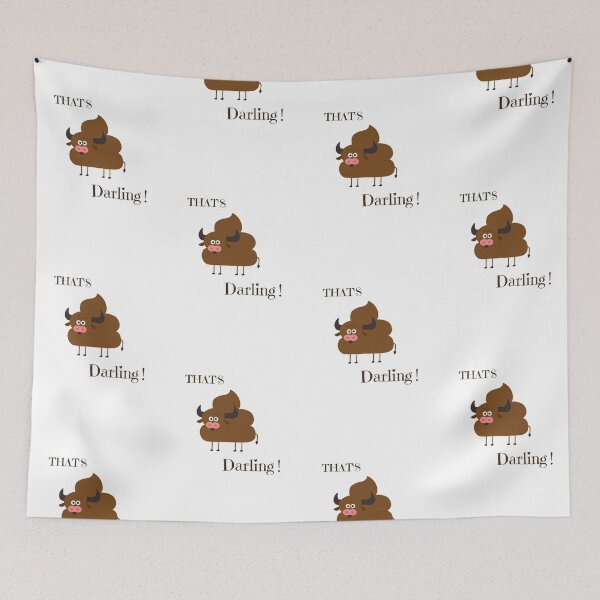 Item preview, That’s BS Darling! – Dark Humor Bullsh*t Art with Attitude designed and sold by LoversEyes.