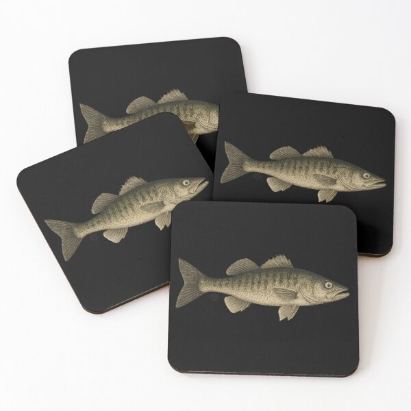 Item preview, Waleye Fish - Vintage Japanese Art - Fish designed and sold by Kabuji Store.