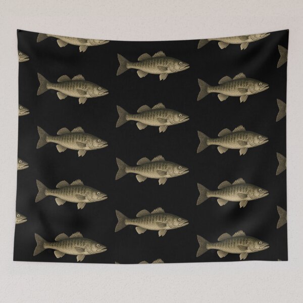 Item preview, Waleye Fish - Vintage Japanese Art - Fish designed and sold by Kabuji Store.