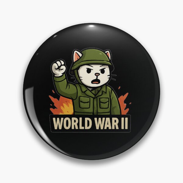 Item preview, Cat World War II designed and sold by okiiskandarart.