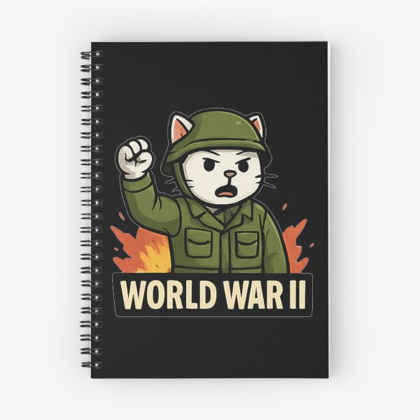 Item preview, Cat World War II designed and sold by okiiskandarart.