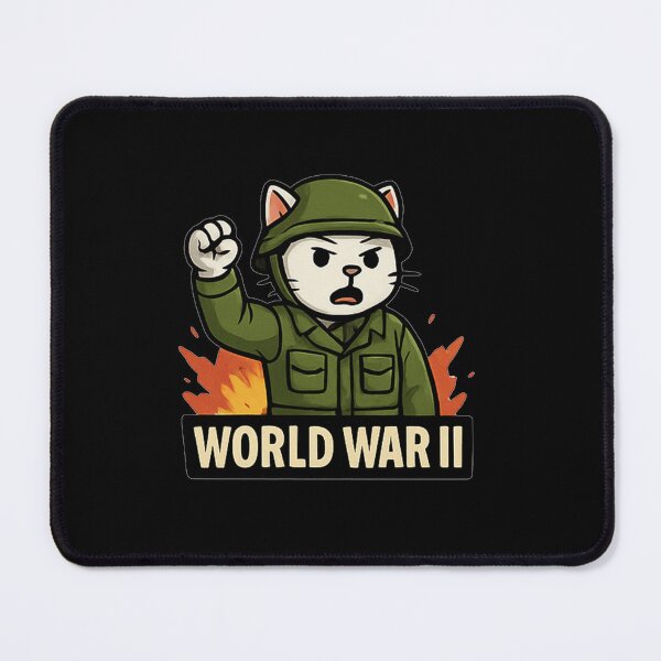 Item preview, Cat World War II designed and sold by okiiskandarart.