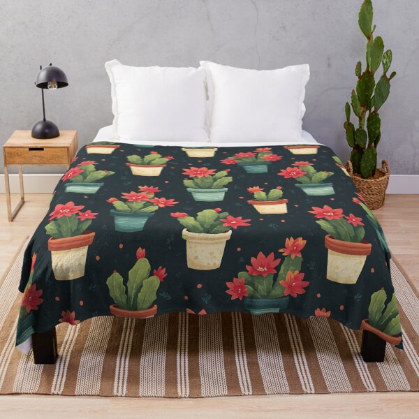 Item preview, Blooming Christmas Cactus Pattern designed and sold by bapupa.