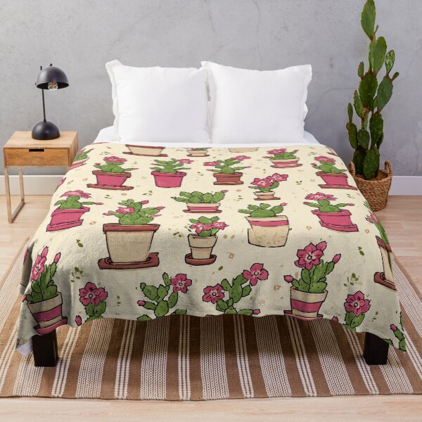 Item preview, Seamless Christmas Cactus Pattern designed and sold by bapupa.