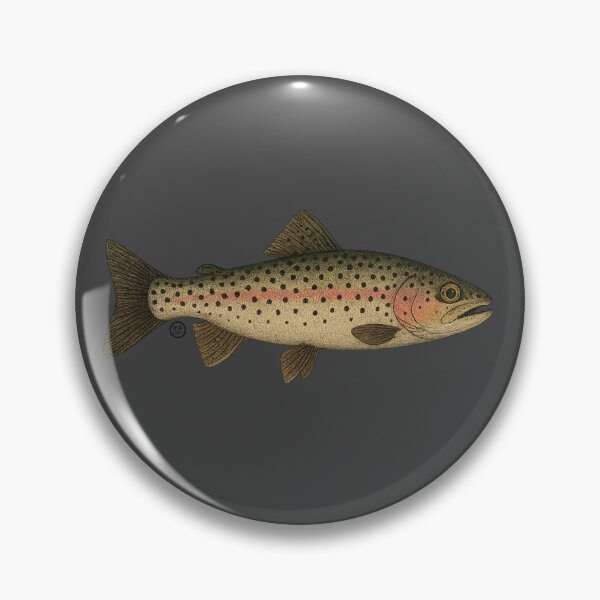Item preview, Trout Fish - Vintage Japanese Art - Fish designed and sold by Kabuji Store.
