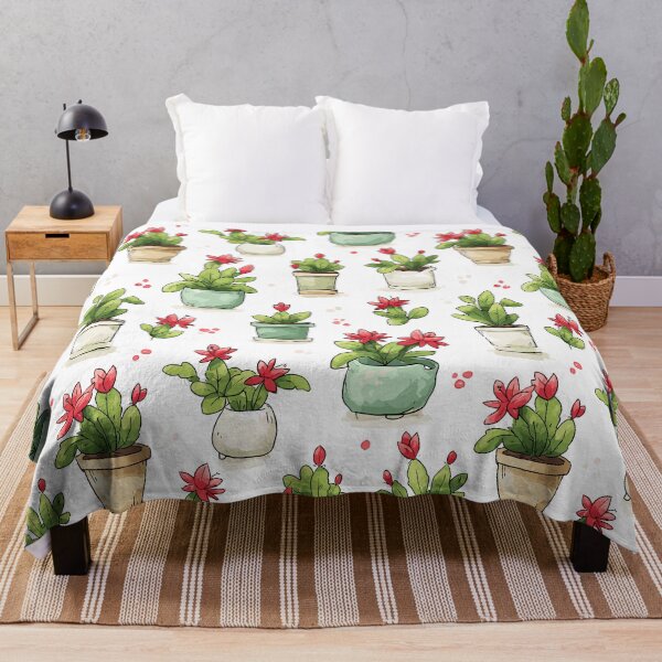 Item preview, Winter Christmas Cactus Pattern designed and sold by bapupa.