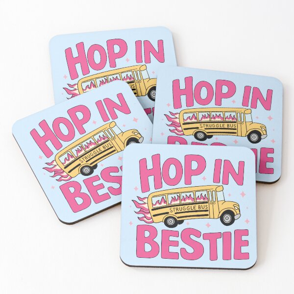 Item preview, Struggle bus hop in bestie  designed and sold by BrownHorse90s.