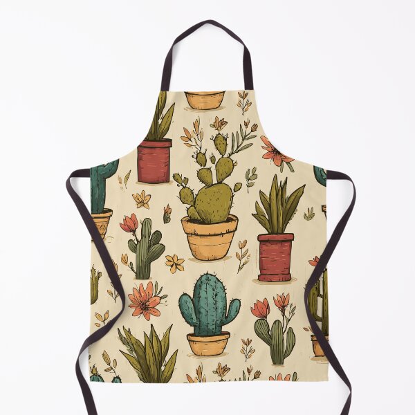 Item preview, Arid Desert Plants Pattern designed and sold by bapupa.