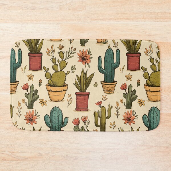 Item preview, Arid Desert Plants Pattern designed and sold by bapupa.