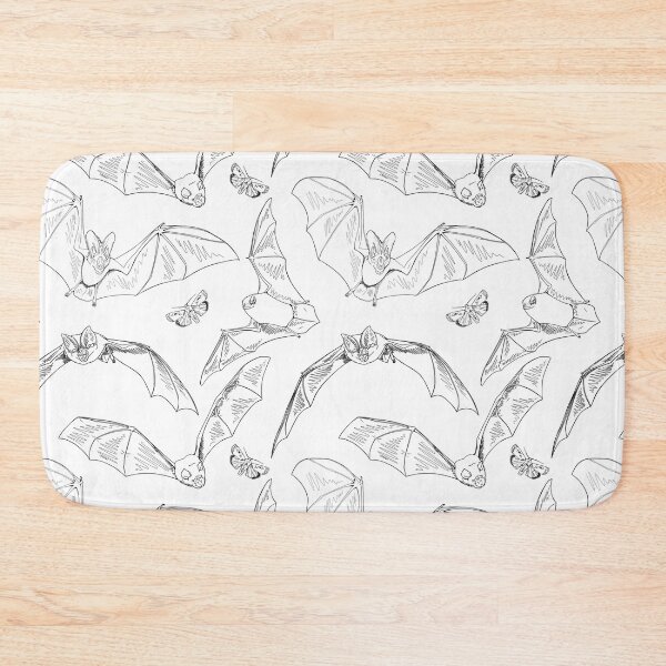 Item preview, Microbats 'n Moths - Black designed and sold by KarlyFMixedArts.