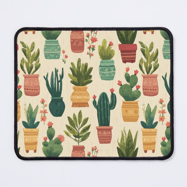 Item preview, Seamless Desert Plants Pattern designed and sold by bapupa.