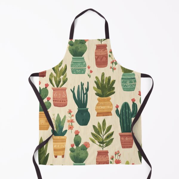 Item preview, Seamless Desert Plants Pattern designed and sold by bapupa.
