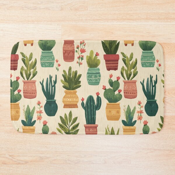 Item preview, Seamless Desert Plants Pattern designed and sold by bapupa.