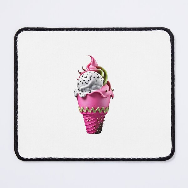 Item preview, Realistic Dragon Fruit Ice Cream Cone designed and sold by Fragy72.