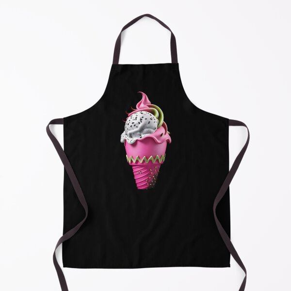 Item preview, Realistic Dragon Fruit Ice Cream Cone designed and sold by Fragy72.