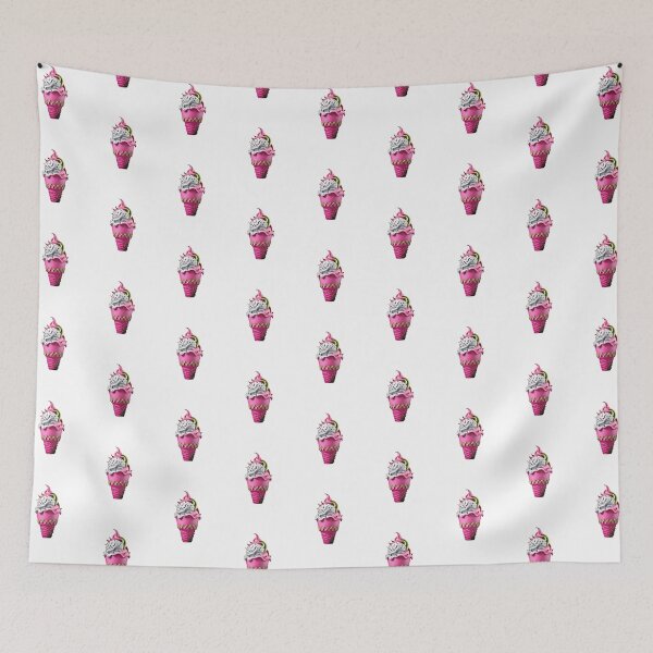 Item preview, Realistic Dragon Fruit Ice Cream Cone designed and sold by Fragy72.