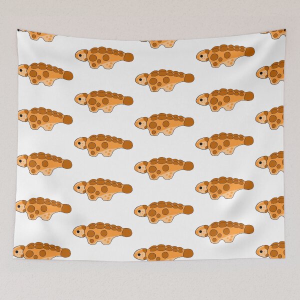 Item preview, Baby ankylosaurus -Orange designed and sold by DoodleSnake58.