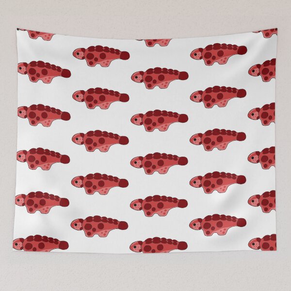 Item preview,  Baby ankylosaurus -Red designed and sold by DoodleSnake58.