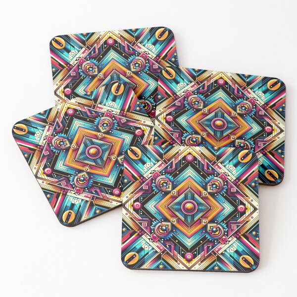 Item preview, Geometric, decorative, mystic pattern  designed and sold by Dogandesighn.