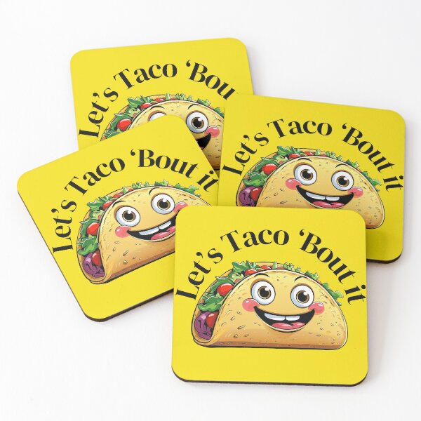 Item preview, Let's talk about it (TACO) designed and sold by beezzz4you.