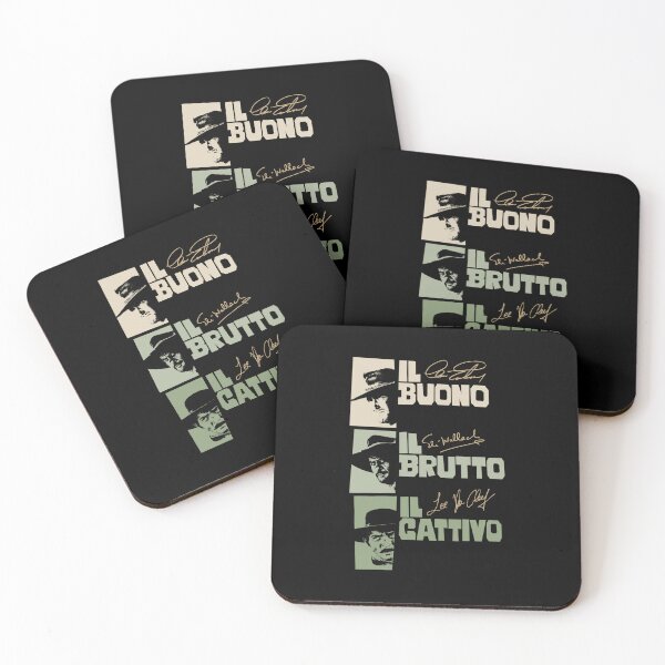 Item preview, El Buono, el Brutto, el Cattivo - Sergio Leone designed and sold by Boogosh.