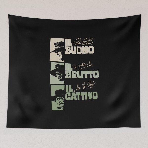 Item preview, Il Buono, il Brutto, il Cattivo - Sergio Leone designed and sold by Boogosh.
