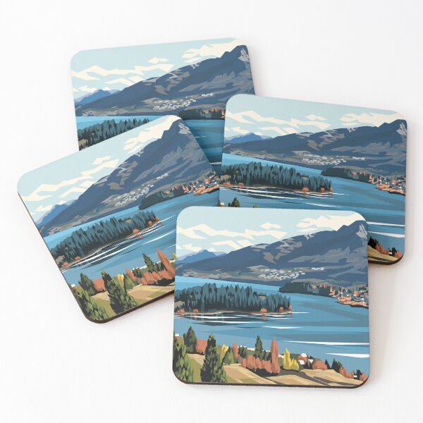 Item preview, View of Queenstown designed and sold by Art by Ira.