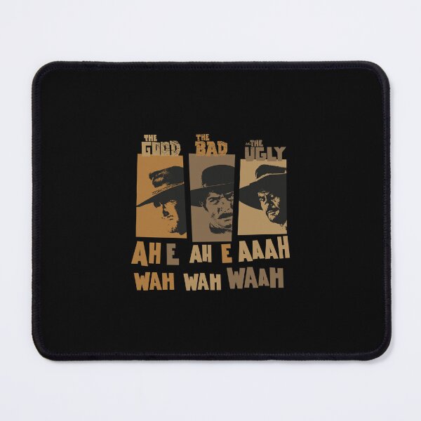 Item preview, Sergio Leone`s „The good the Bad and the Ugly“ - Ennio Morricone Theme „ah e ah e ahh wah wah wah“ designed and sold by Boogosh.