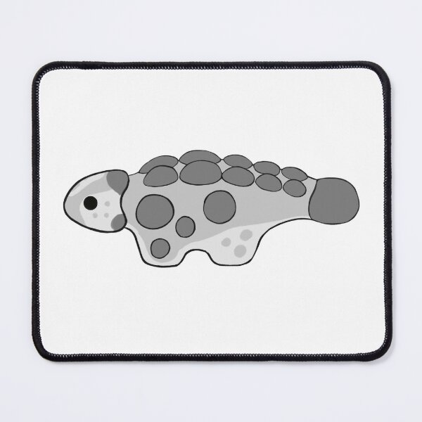 Item preview, Baby ankylosaurus - light grey designed and sold by DoodleSnake58.