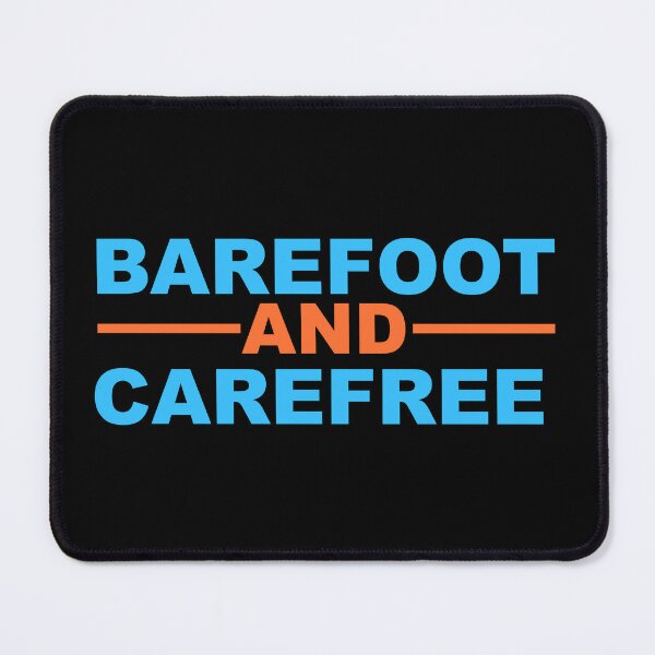 Item preview, Barefoot And Carefree (Blue) designed and sold by FootprintDesign.