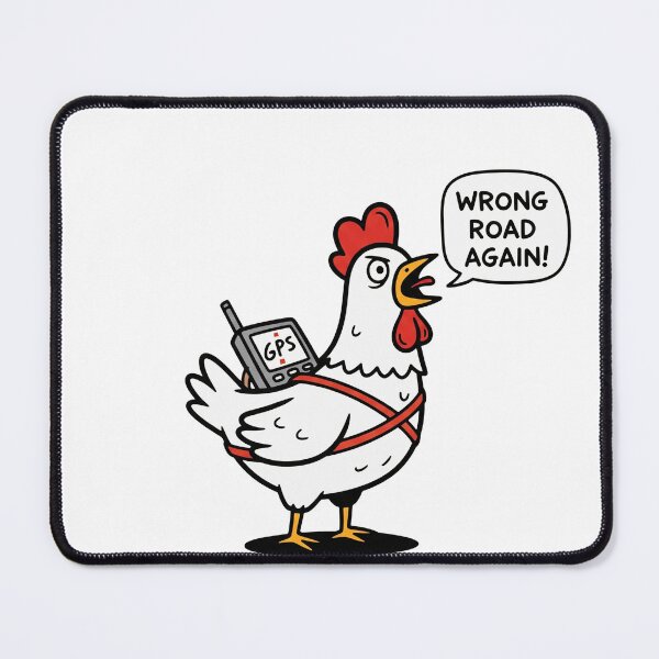 Item preview, Wrong Road Again! Chicken with GPS designed and sold by Owcomm.