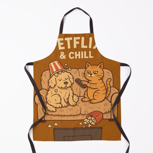Item preview, PETFLIX & CHILL” – Cozy Chaos for Pet Lovers!  designed and sold by Tanuja  Sharma.