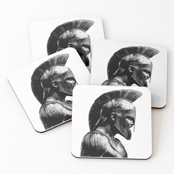 Item preview, Spartan Leonidas – Legendary Greek Warrior in Battle Pose (v.9) by All43 designed and sold by All43.
