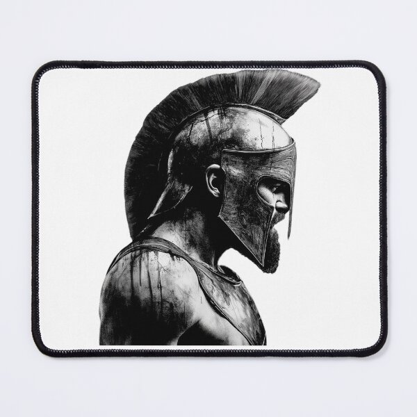 Item preview, Spartan Leonidas – Legendary Greek Warrior in Battle Pose (v.9) by All43 designed and sold by All43.