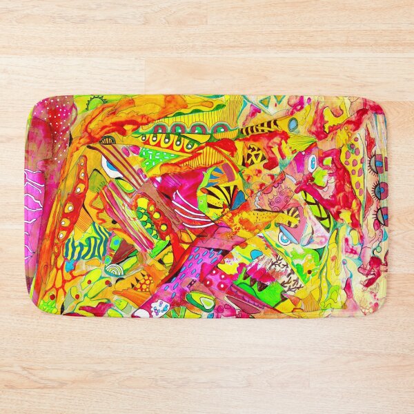Item preview, 695. Love. Colorful Abstract Psychedelic Art designed and sold by Veera Zukova.