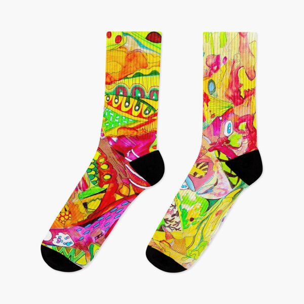 Item preview, 695. Love. Colorful Abstract Psychedelic Art designed and sold by Veera Zukova.