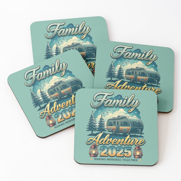 Item preview, Family Camping Adventure 2025 - RV Travel and Outdoor Memories designed and sold by QuirkySpark.