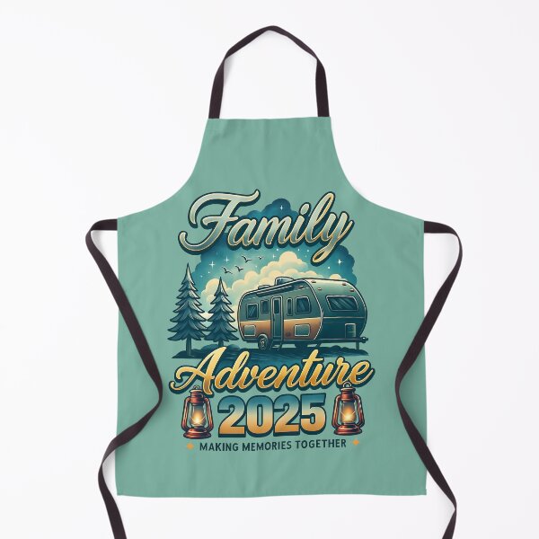 Item preview, Family Camping Adventure 2025 - RV Travel and Outdoor Memories designed and sold by QuirkySpark.