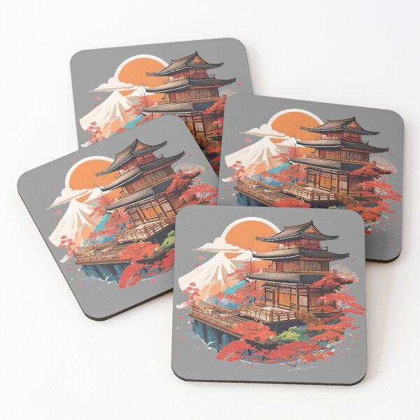 Item preview, Japanese art castle designed and sold by SanchillShop.