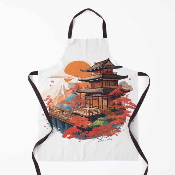 Item preview, Japanese art castle designed and sold by SanchillShop.