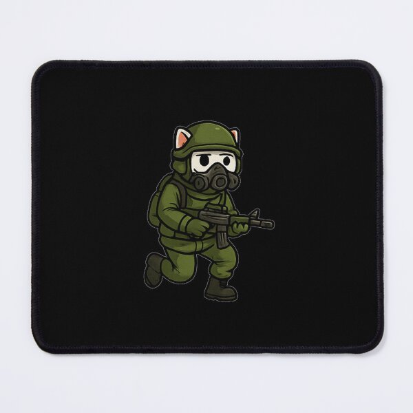 Item preview, Cat Holding a Gun and Run designed and sold by okiiskandarart.