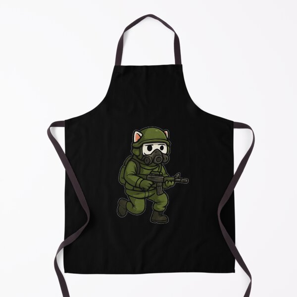 Item preview, Cat Holding a Gun and Run designed and sold by okiiskandarart.