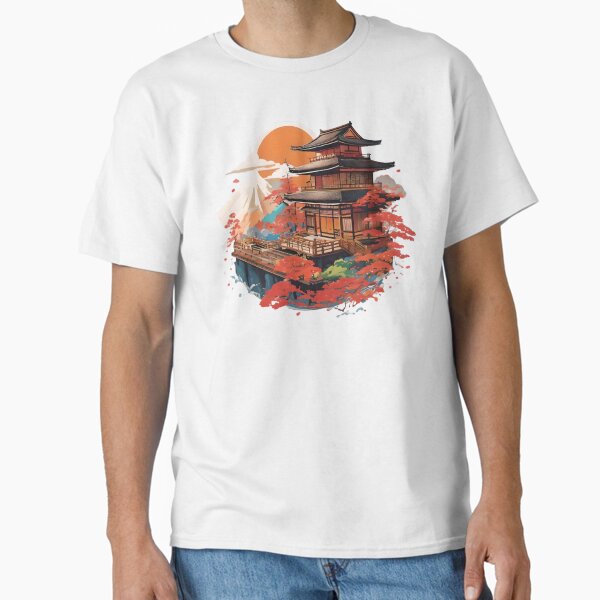 Item preview, Japanese art castle designed and sold by SanchillShop.