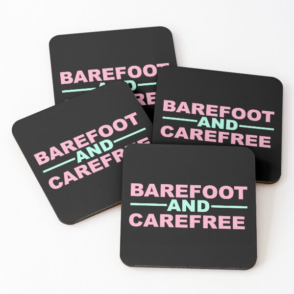 Artikelvorschau, Barfuß und unbeschwert (Pink) entworfen und verkauft von FootprintDesign.