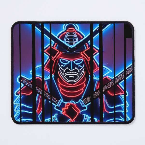 Item preview, Neon samurai with sharp blades 7 designed and sold by Neon G.